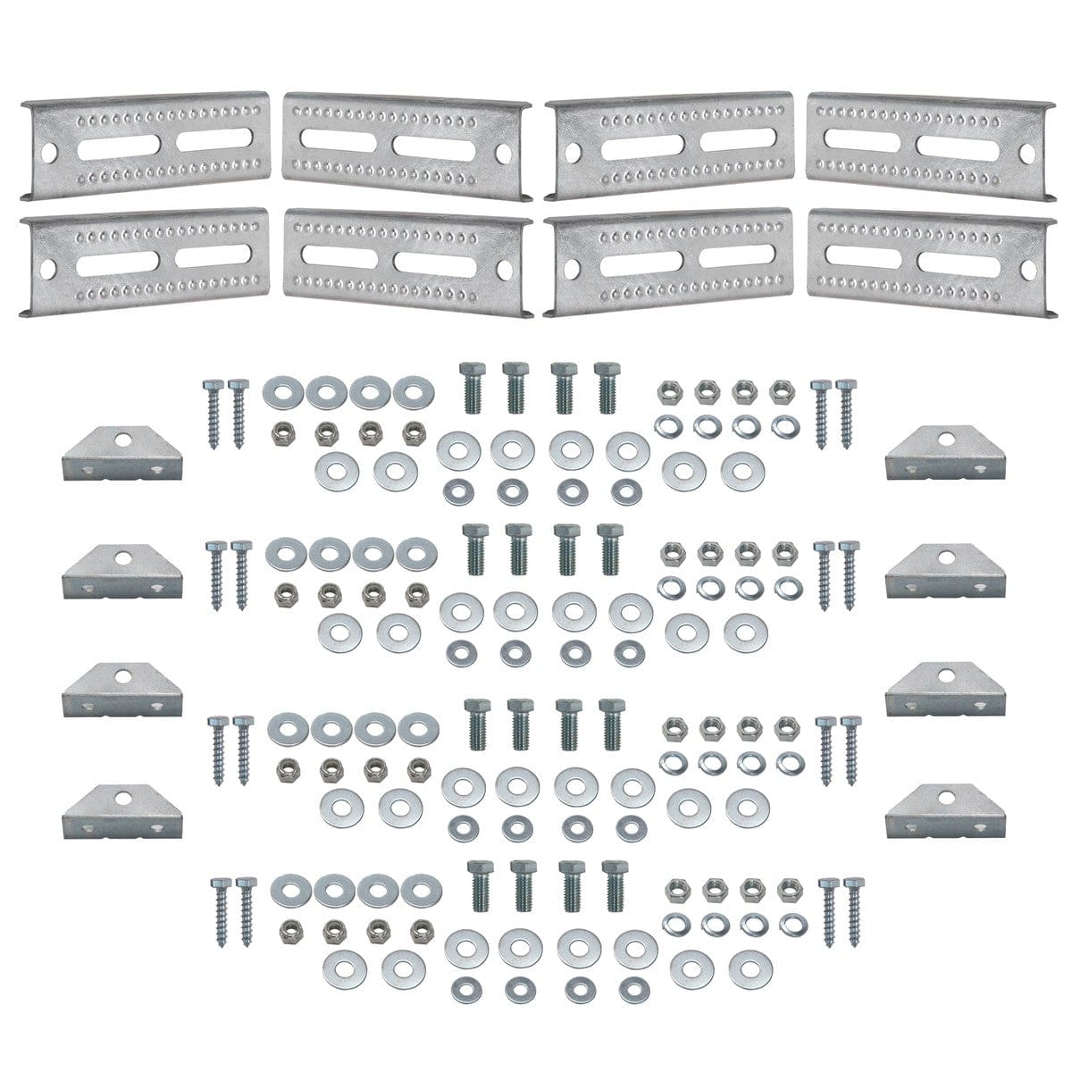 Extreme Max Qualifies for Free Shipping Extreme Max 8" Galv Swivel-Top Bunk Bracket for 1.5" x 3" Trailer 8-pk #3006.7008