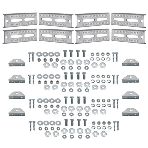Extreme Max Qualifies for Free Shipping Extreme Max 8" Galv Swivel-Top Bunk Bracket for 1.5" x 3" Trailer 8-pk #3006.7008
