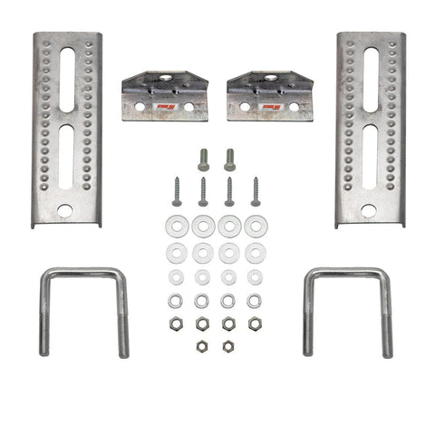 Extreme Max Qualifies for Free Shipping Extreme Max 8" Galv Swivel-Top Bunk Bracket for 2" x 3" Trailer 2-pk #3006.7012
