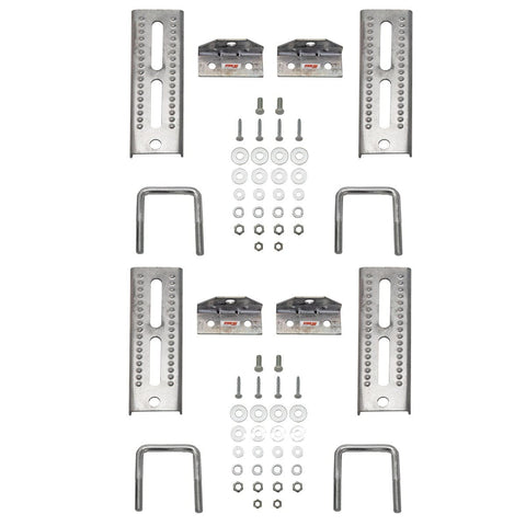 Extreme Max Qualifies for Free Shipping Extreme Max 8" Galv Swivel-Top Bunk Bracket for 2" x 3" Trailer 4-pk #3006.7015