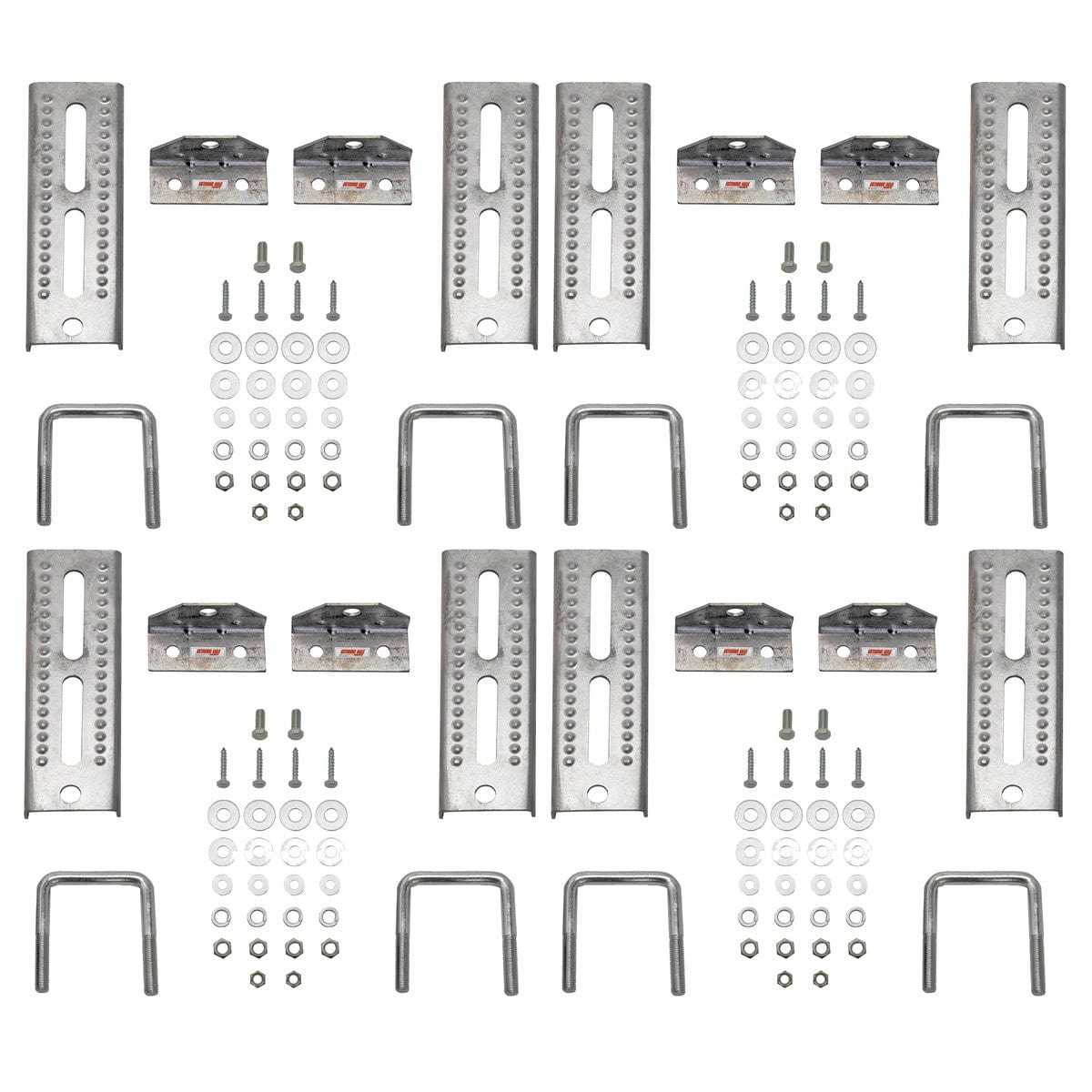 Extreme Max Qualifies for Free Shipping Extreme Max 8" Galv Swivel-Top Bunk Bracket for 2" x 3" Trailer 8-pk #3006.7018