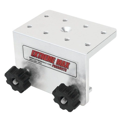 Extreme Max Qualifies for Free Shipping Extreme Max 90-Degree Alum Slider Base for Tracker Versatrack #3005.4402