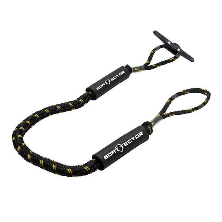 Extreme Max Qualifies for Free Shipping Extreme Max BoatTector Bungee Dock Line 2-pk 5' Black/Gold #3006.2744