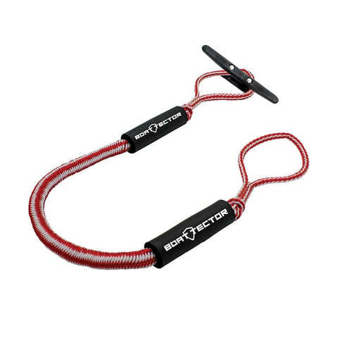 Extreme Max Qualifies for Free Shipping Extreme Max BoatTector Bungee Dock Line 2-pk 5' Red/White #3006.2747