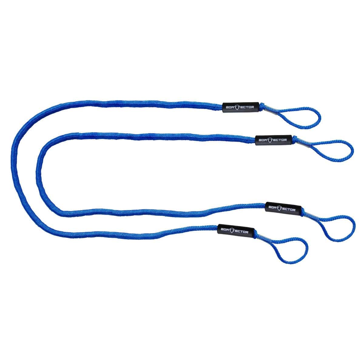 Extreme Max Qualifies for Free Shipping Extreme Max BoatTector Bungee Dock Line Value 2-Pack 7' Blue #3006.3042