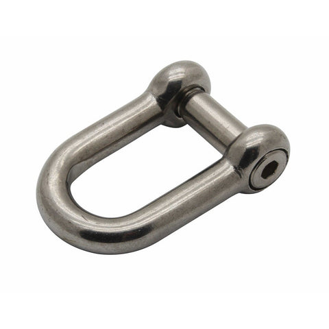 Extreme Max Qualifies for Free Shipping Extreme Max BoatTector SS D Shackle with No-Snag Pin 1/2" #3006.8402
