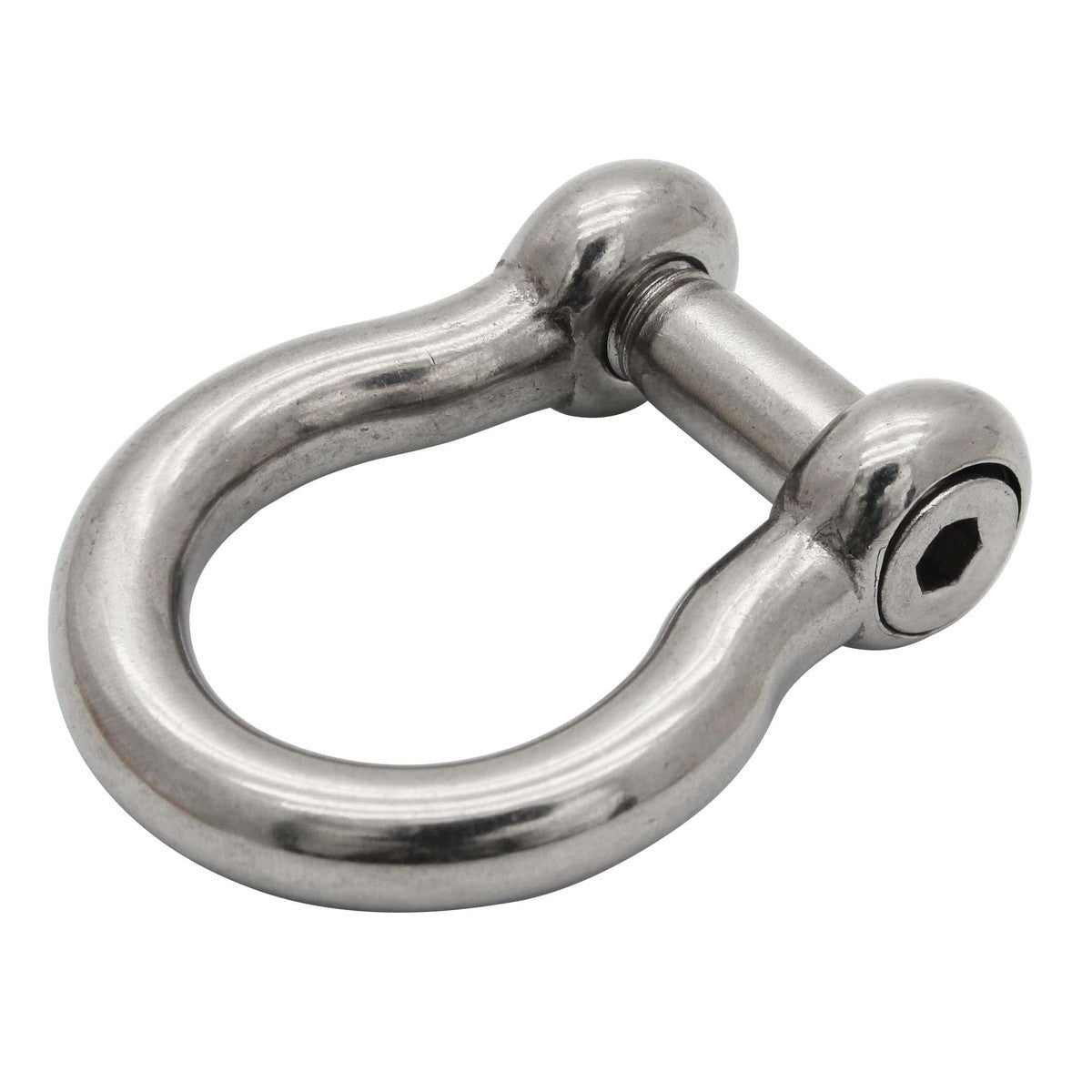 Extreme Max Qualifies for Free Shipping Extreme Max SS Bow Shackle with No-Snag Pin 1/4" 2-pk #3006.8405.2