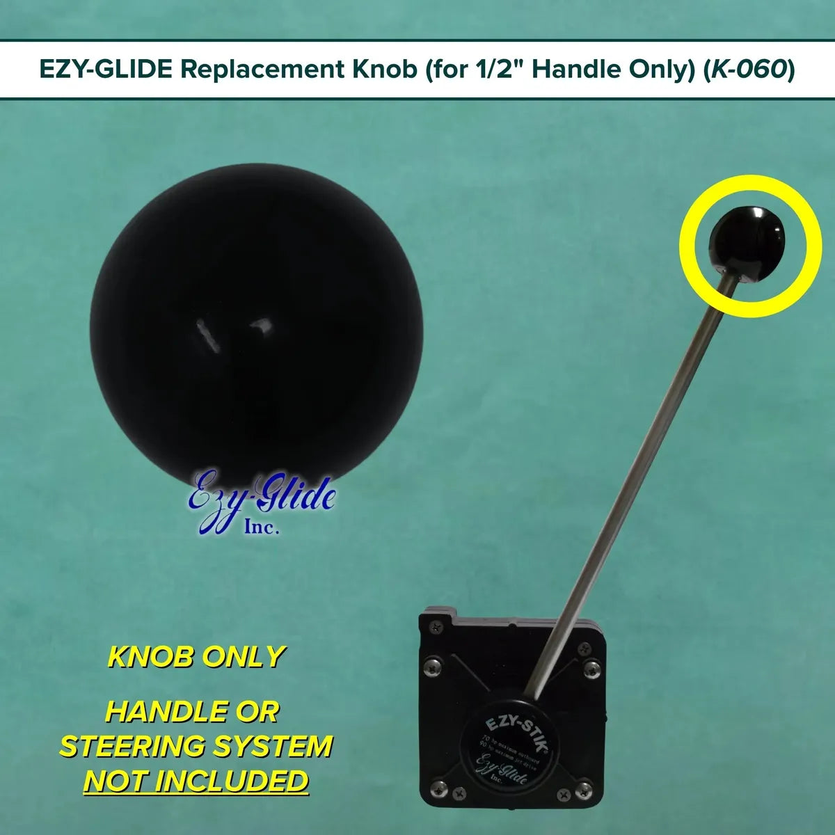 Ezy-Glide Qualifies for Free Shipping Ezy-Glide Replacement Knob #K-060
