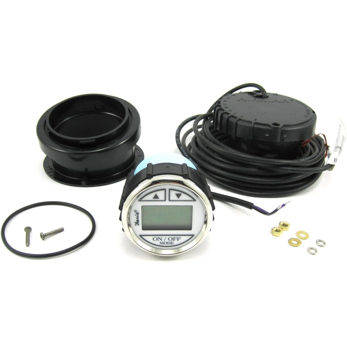 Faria Qualifies for Free Shipping Faria 2" Depth Sounder with In-Hull Mount Transducer #13851