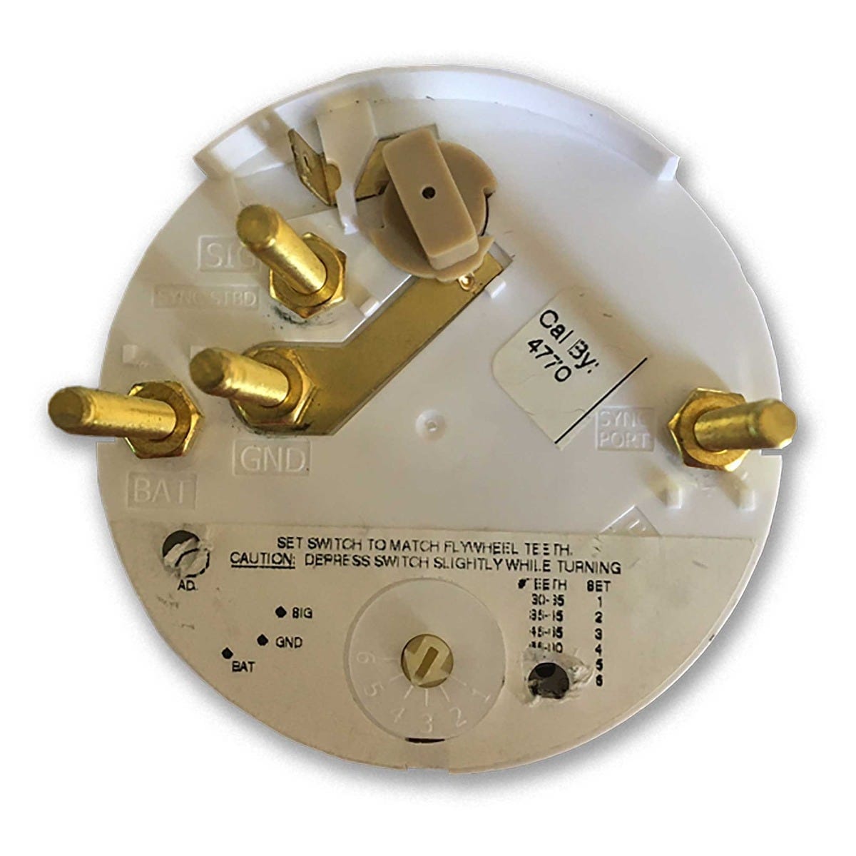 Faria Qualifies for Free Shipping Faria Euro White Tachometer 0-7000 RPM Outboard #32905
