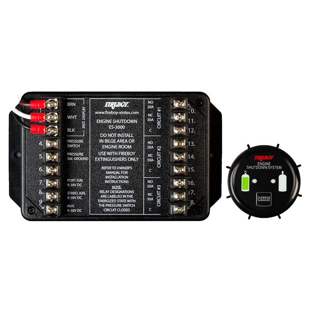 Xintex-Fireboy Not Qualified for Free Shipping Fireboy-Xintex 3 Circuit Engine Shutdown with Square #ELS-3510-02