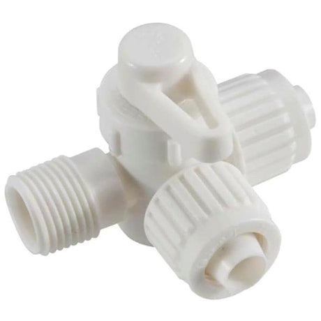Flair-It Qualifies for Free Shipping Flair-It 3-Way Valve 1/2" x 1/2" x 1/2" #06910