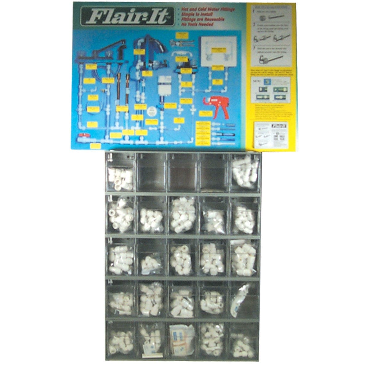 Flair-It Qualifies for Free Shipping Flair-It 5-Bin Tilt-Out Bin #01500