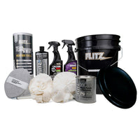 Flitz Qualifies for Free Shipping Flitz 5 Gallon Black Bucket Detailers Kit #C-209BB