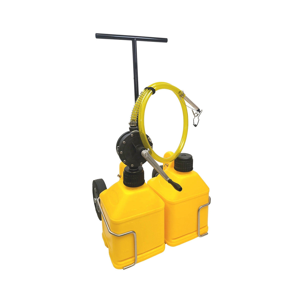 Flo-Fast Not Qualified for Free Shipping Flo-Fast Pro 10 Gallon Fluid Transfer System & Versa Cart Yellow #31010-Y
