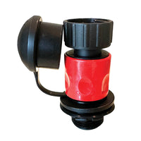 Flush-M Qualifies for Free Shipping Flush-M Mercury Motors Flush Quick Release Port with 90-Degree Elbow #FM-BLK