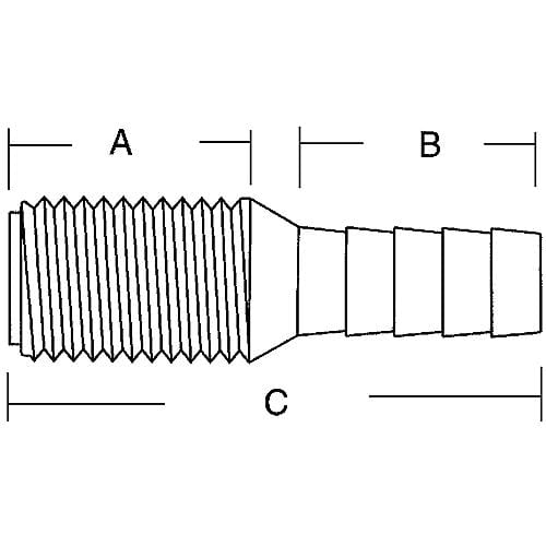 Forespar Qualifies for Free Shipping Forespar CF252 Tailpipe 1-1/2" #905010