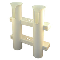 Marpac Qualifies for Free Shipping Marpac Rod Rack Side Mount 2-Rod White #7-0967