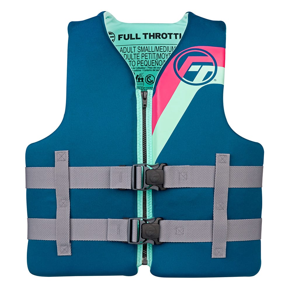 Full Throttle Qualifies for Free Shipping Full Throttle Adult Rapid Dry Life Jacket S/M Aqua #142100-505-030-27