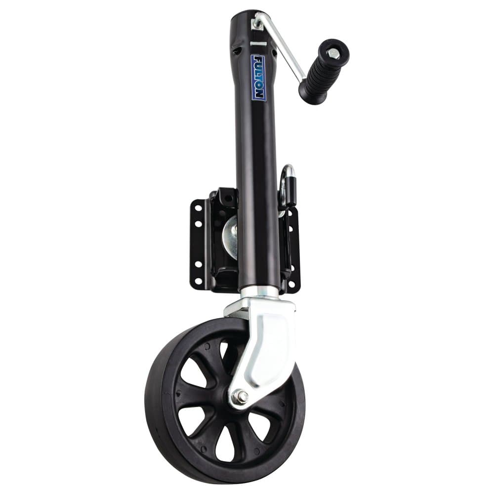 Fulton Qualifies for Free Shipping Fulton Black Trailer Jack 1500 lb 8" Wheel #XP15 0126