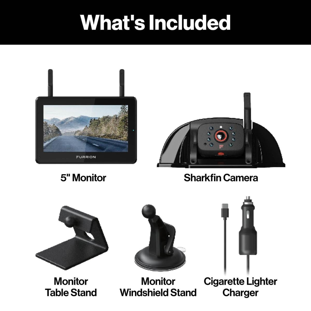 Furrion Qualifies for Free Shipping Furrion Vision S+ 5 Monitor System #2021124370