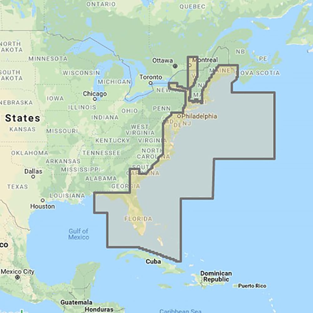 Furuno Not Qualified for Free Shipping Furuno C-MAP Fishing Chart US East Coast #MM3-FNA-022