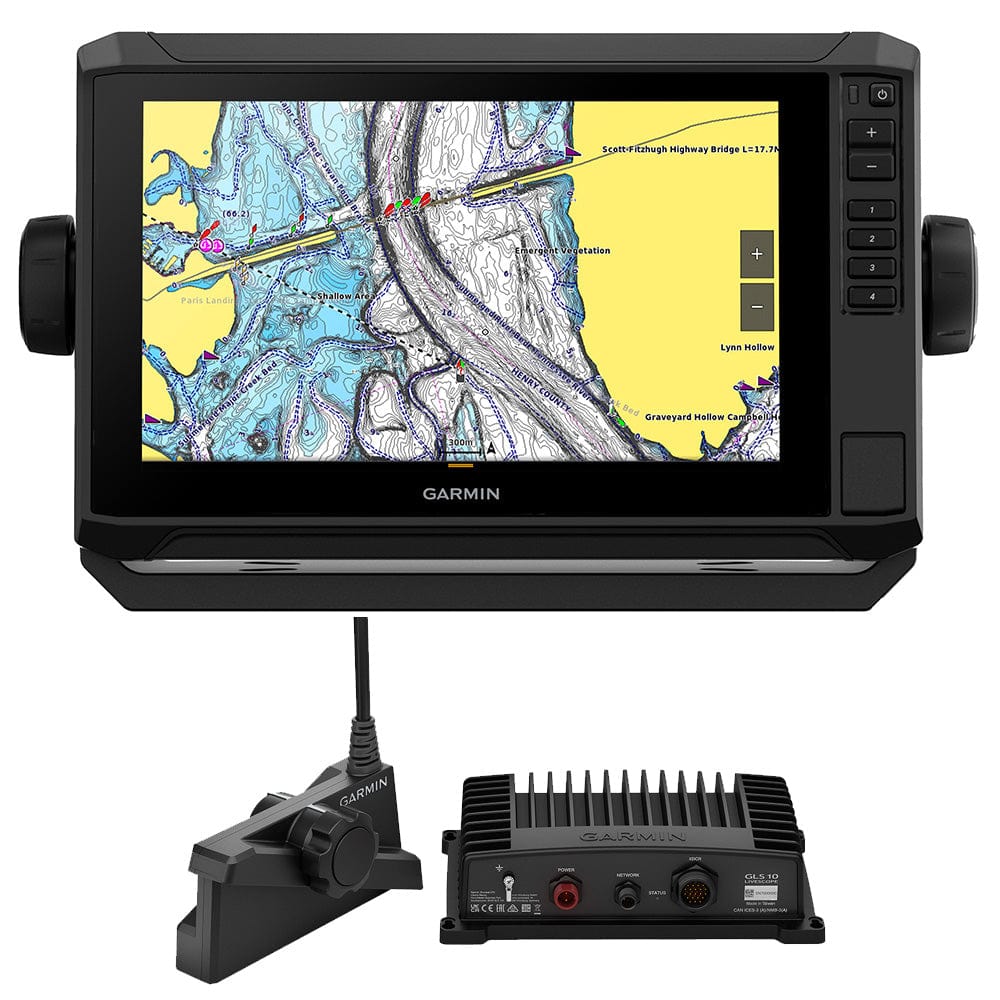 Garmin Qualifies for Free Shipping Garmin ECHOMAP UHD2 93sv without Ducer Livescope Bundle #010-02688-00/LVS34