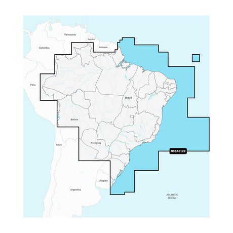Garmin Qualifies for Free Shipping Garmin Navionics+ NSSA012RR Brazil #010-C1453-20