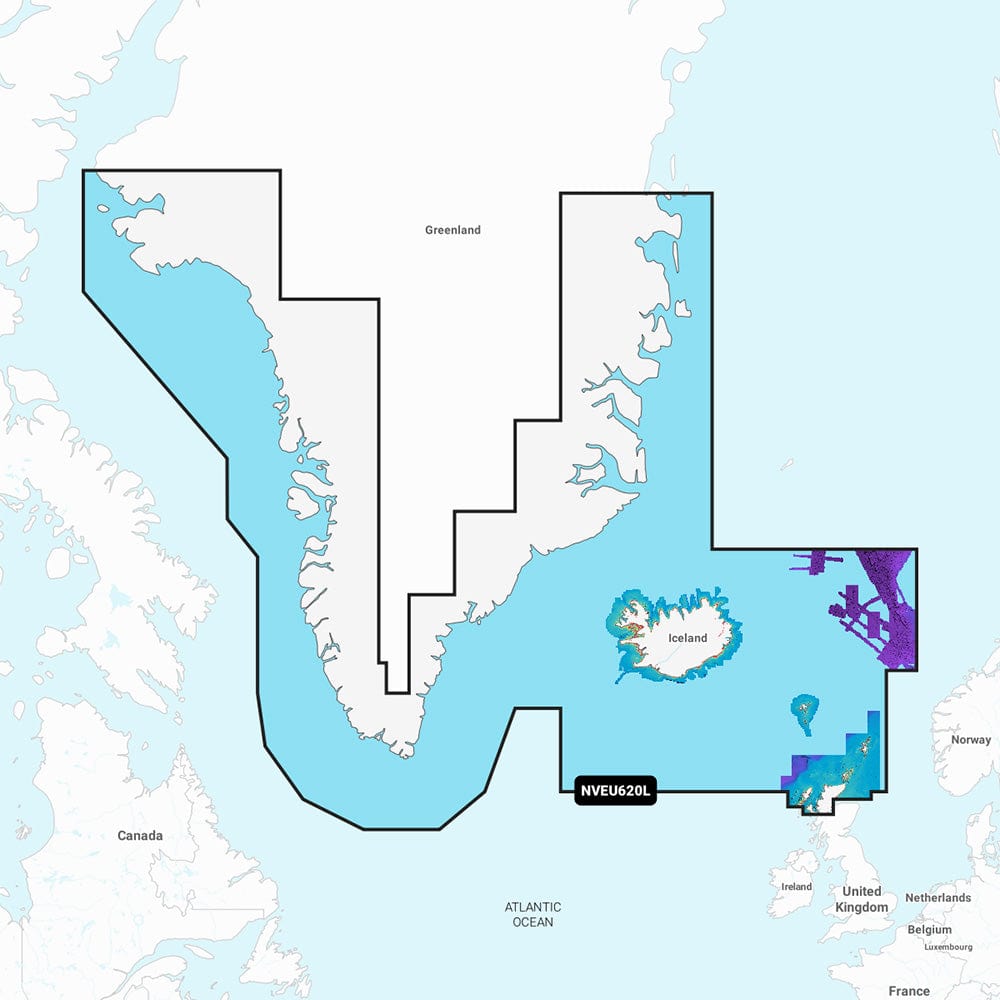 Garmin Qualifies for Free Shipping Garmin Navionics Vision+ NVEU620l Greenland & Iceland #010-C1270-00
