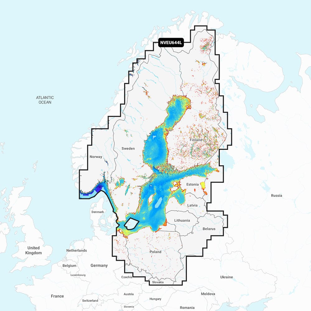 Garmin Qualifies for Free Shipping Garmin Navionics Vision+ NVEU644l Baltic Sea #010-C1273-00