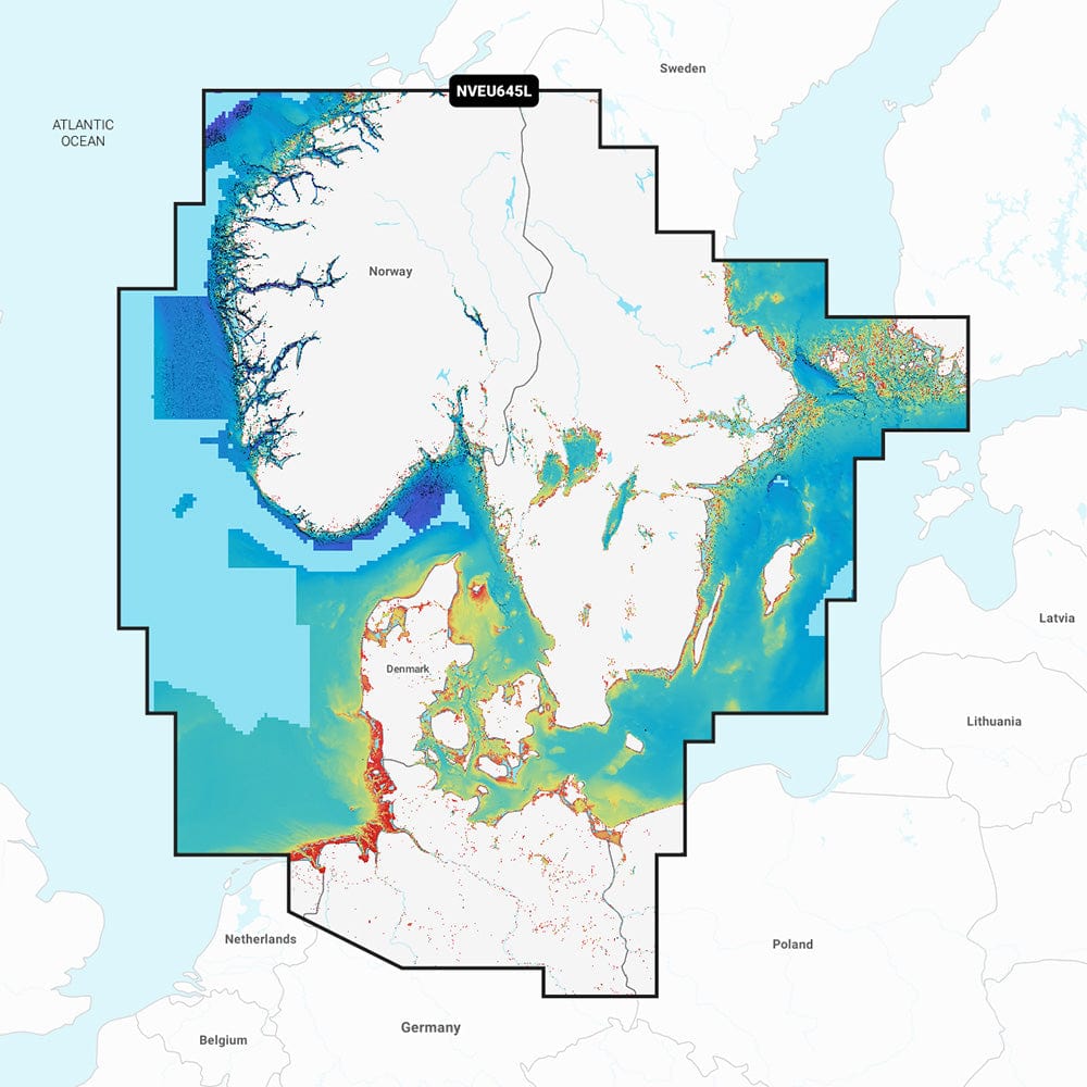 Garmin Qualifies for Free Shipping Garmin Navionics Vision+ NVEU645l Skagerrak & Kattegat #010-C1274-00