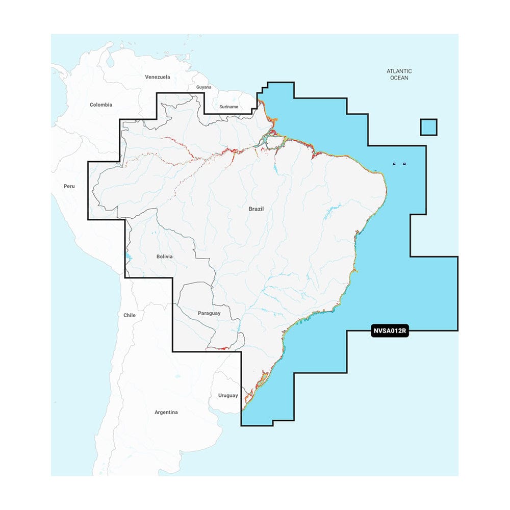 Garmin Qualifies for Free Shipping Garmin Navionics Vision+ NVSA012R Brazil #010-C1453-00