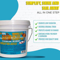 Gary's Royal Satin Wax Qualifies for Free Shipping Gary's Royal Satin Wax Royal Satin Creme Wax Gallon #G105