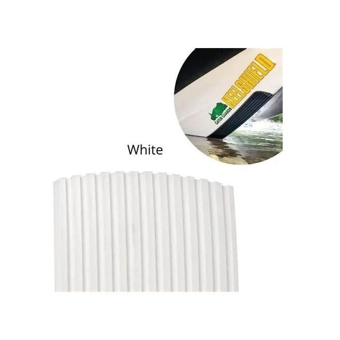 Gator Guards Qualifies for Free Shipping Gator Guards Keelshield 9' White #KS-9WHT-DP