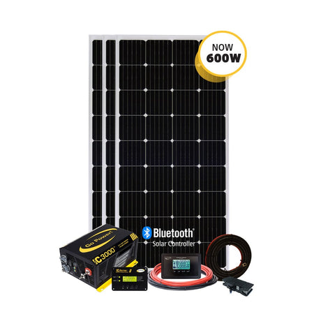 Go Power! Not Qualified for Free Shipping Go Power! Solar Extreme 600w Solar System #82848