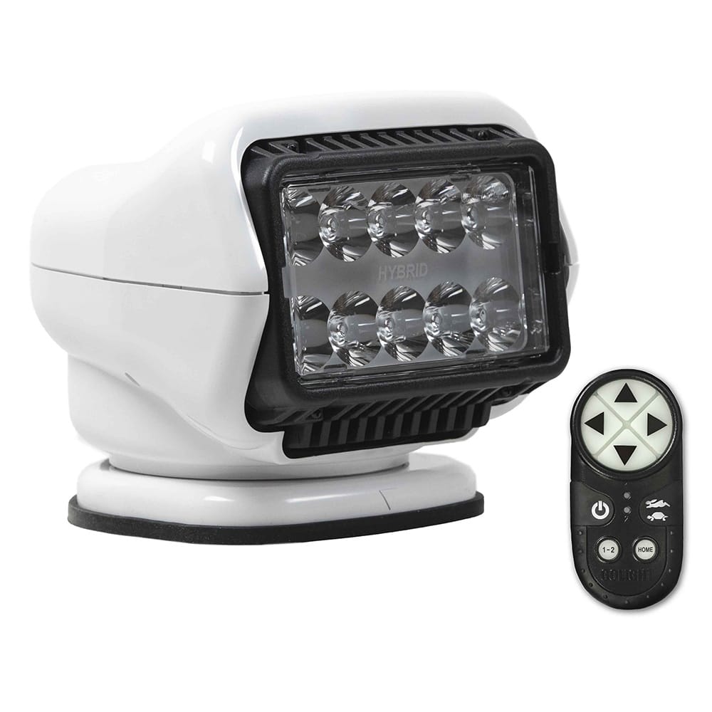 Golight Qualifies for Free Shipping Golight Stryker ST Series LED Hybrid Light Permanent Mount #30008ST