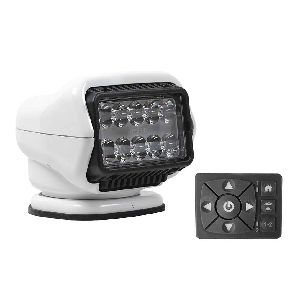 Golight Qualifies for Free Shipping Golight Stryker ST Series LED Hybrid Light Permanent Mount #30208ST