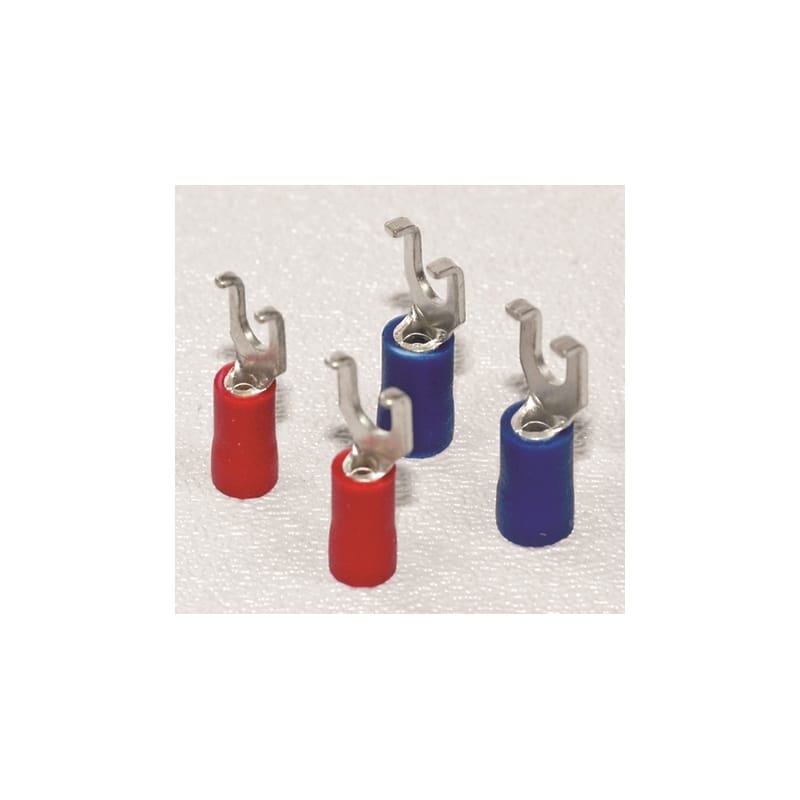 Greenlite Cable Qualifies for Free Shipping Greenlite Spade Terminal Insulated Flanged Blue 16-14 AWG #10 #GS2-B10V