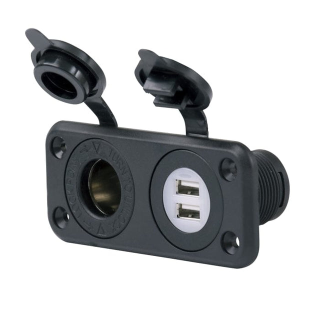Guest-Marinco Qualifies for Free Shipping Guest-Marinco 12v USB Combo No LED Bulk #12VCOMBON-B