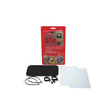 Hardline Products Qualifies for Free Shipping Hardline Products ATV License Kit Black #2341B