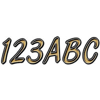Hardline Products Qualifies for Free Shipping Hardline Products Letter Set Brown/Black #BRBKG400
