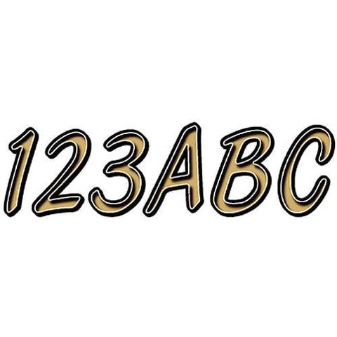 Hardline Products Qualifies for Free Shipping Hardline Products Letter Set Brown/Black #BRBKG400