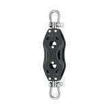 Harken Qualifies for Free Shipping Harken 29mm Carbo Double Swivel Symmetrical Fishing Pulley Black #1214F