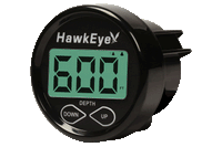 HawkEye Qualifies for Free Shipping Hawkeye DepthTrax 2B In-Dash Digital Depth Gauge Transom Mount Ducer #DT2B-TM