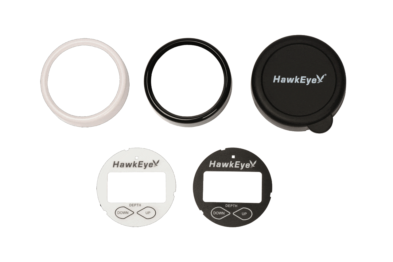 HawkEye Qualifies for Free Shipping Hawkeye DepthTrax 2B In-Dash Digital Depth Gauge Transom Mount Ducer #DT2B-TM