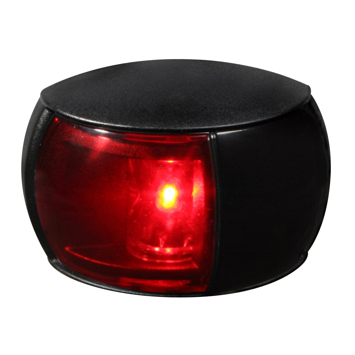 Hella Marine Qualifies for Free Shipping Hella Marine 2nm Navigation Light Port Red Lens Black Shroud 2.5m Cable #980520031