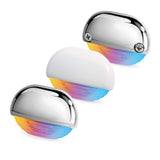 Hella Marine Qualifies for Free Shipping Hella Marine Apelo RGB Step Lamp White Plastic #958126531