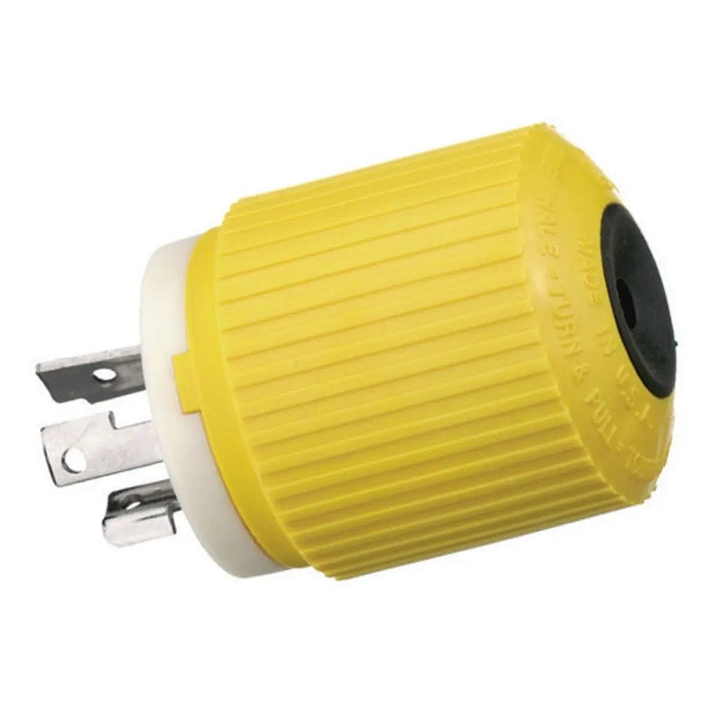 Hubbell Qualifies for Free Shipping Hubbell 30a 28v DC Locking Male Plug #HBL328DCP