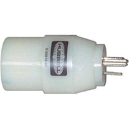 Hubbell Qualifies for Free Shipping Hubbell 30A Twist Lock F to 15A 125V Straight Blade M Adapter #HBL31CM28
