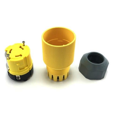 Hubbell Qualifies for Free Shipping Hubbell Female Locking Plug 50a 125/250v #HBL63CM64LM1